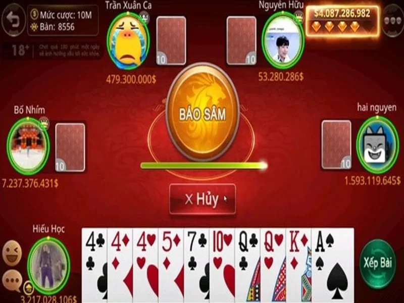 Cơ chế phòng đấu nhanh đặc biệt của game bài sâm lốc 789Club