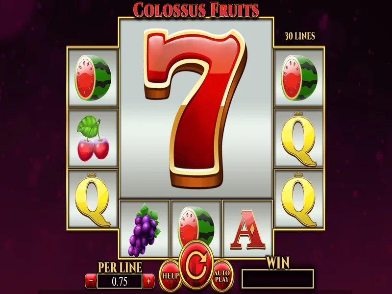 Giới thiệu về luật chơi và tỷ lệ trả thưởng của slot colossus fruits